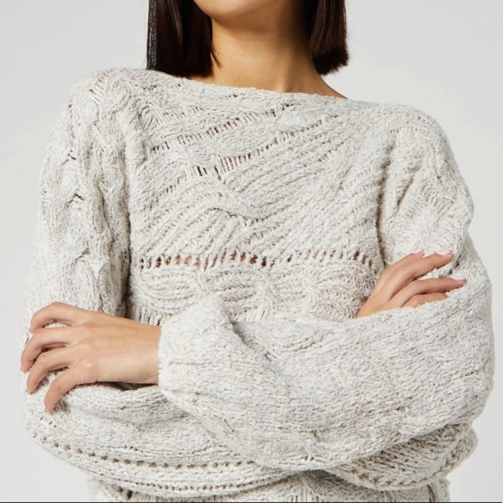 NWT Free People Against The Tide Sweater - Picture 7 of 9
